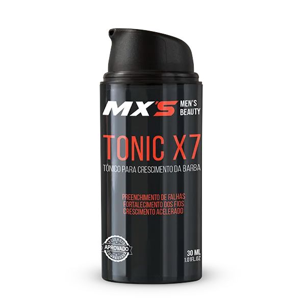 Blend Tonic X7 - Para Crescer Barba - 30 Dias de Uso