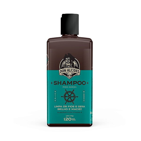 Shampoo para Barba Don Alcides Calico Jack - 120ml - Nova Embalagem