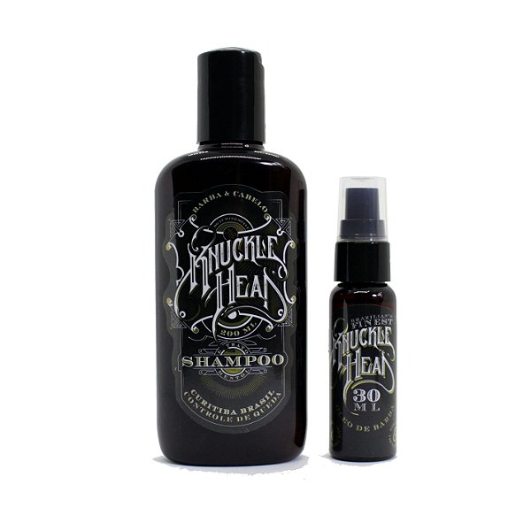 Kit Knucklehead Shampoo + Óleo para barba