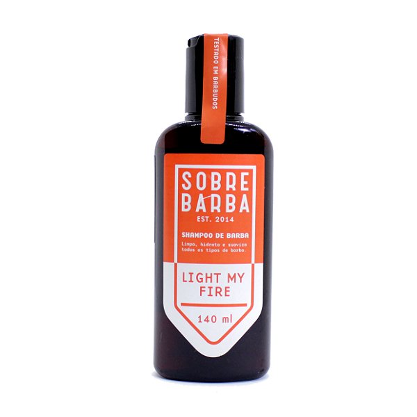 Shampoo para Barba Sobrebarba 140ml - Light my Fire