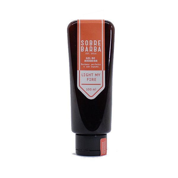 Gel de barbear Sobrebarba 100ml - Light my Fire