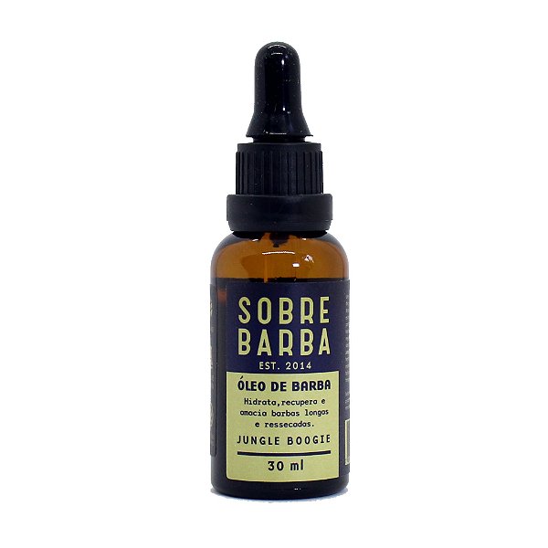 Óleo para barba Sobrebarba 30ml - Jungle Boogie