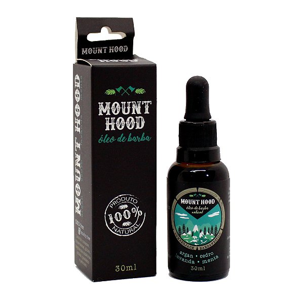 Óleo para barba natural Mount Hood - LumberJack - 30ml