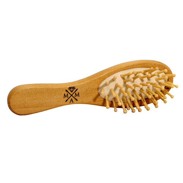 Escova de madeira para barba Manual do Macho Alpha