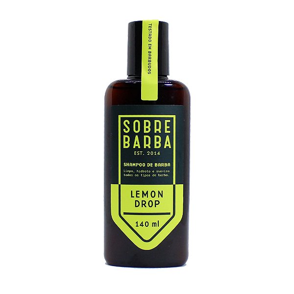 Shampoo para barba Lemon Drop Sobrebarba - 140ml