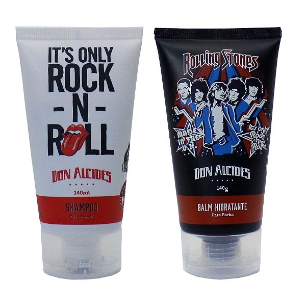 Kit Shampoo + Balm para barba Rolling Stones Don Alcides