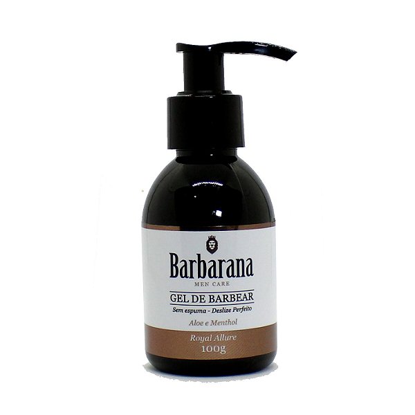 Gel de Barbear Royal Allure - Barbarana - 100g
