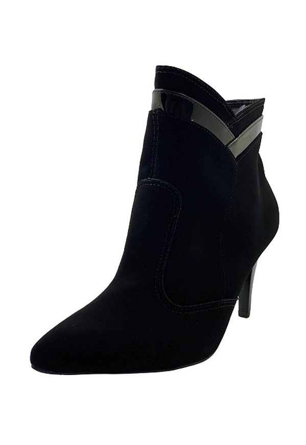 bota coturno feminina salto fino