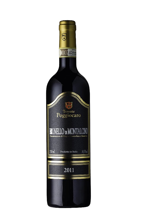 VINHO TINTO ITALIANO TENUTE POGGIOCARO BRUNELLO DI MONTALCINO 750ml