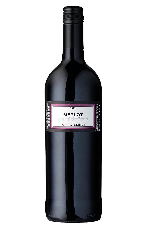 VINHO TINTO ITALIANO ENDRIZZI MERLOT DELLE VENEZIE 2015 1LITRO