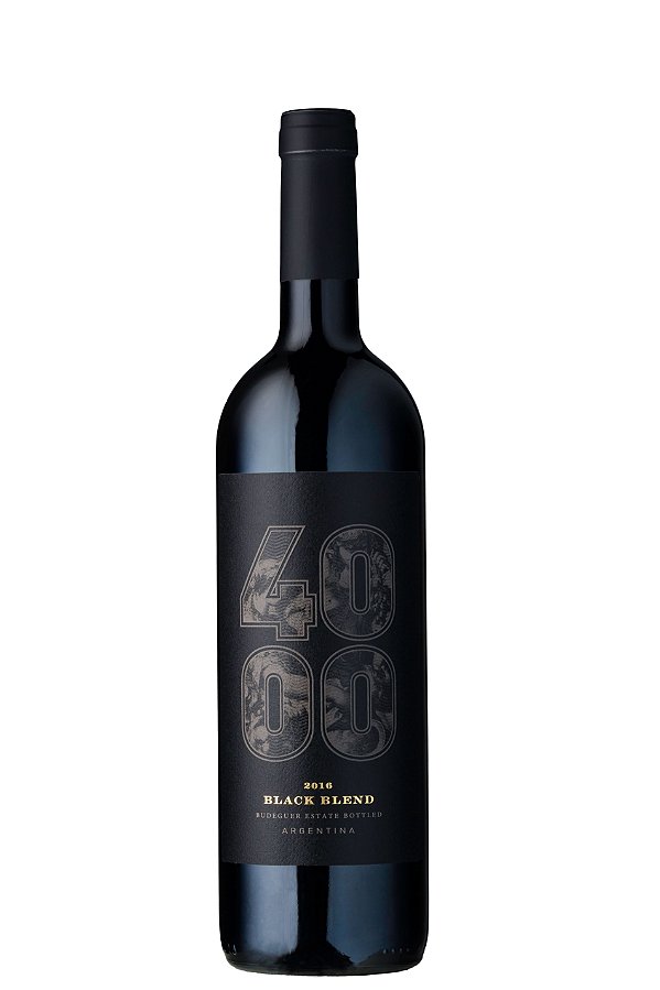 VINHO TINTO ARGENTINO BLACK BLEND 4000 2017 750ML