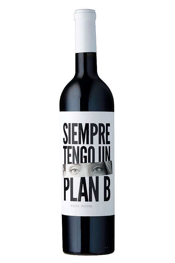 VINHO TINTO ARGENTINO SIEMPRE TENGO UN PLAN B CABERNET SAUVIGNON