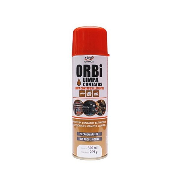 Spray Limpa Contato Elétrico Aerosol Orbi 300 ml