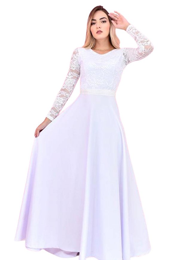 Vestido de Noiva Simples para Casamento Civil