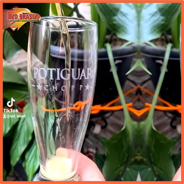 Tulipa de Chopp 300ml - TRANSPARENTE - CHOPP POTIGUAR