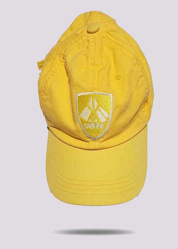 Boné dad hat Aba Curva Amarelo