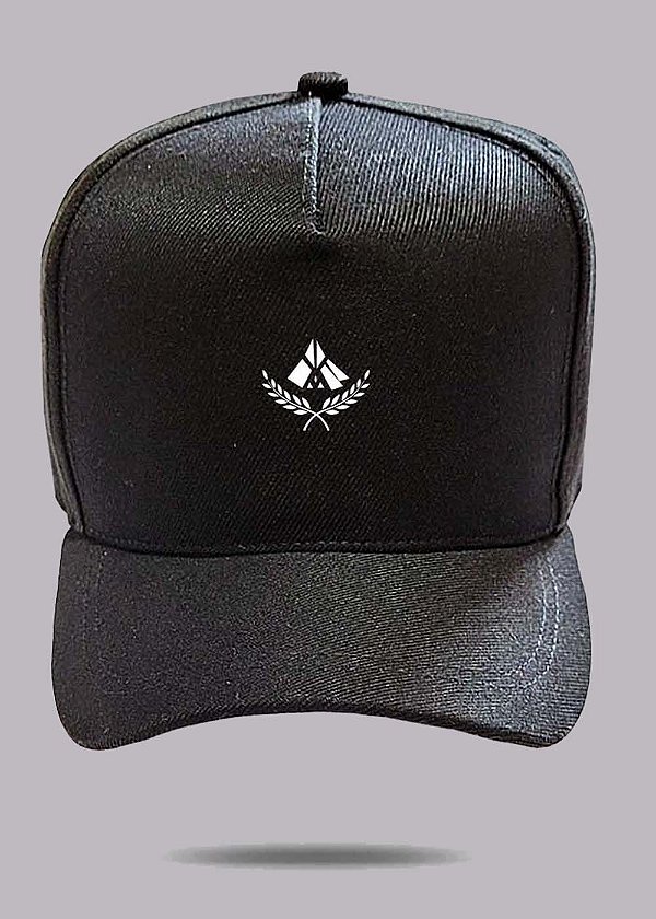 Boné Snapback aba curva preto AG 14