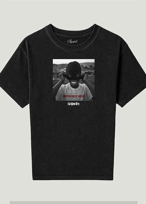 Camiseta Oversized Rap Hip Hop Rashid