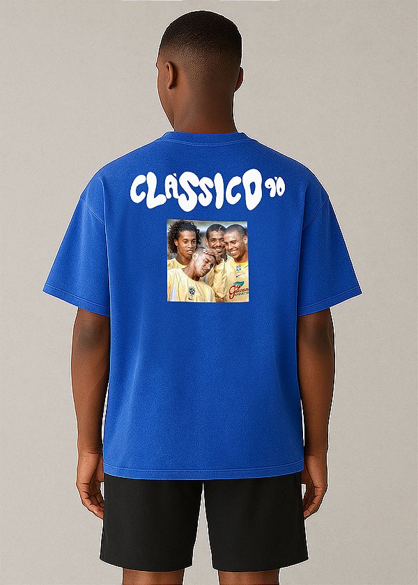 Camiseta Oversized Marinho