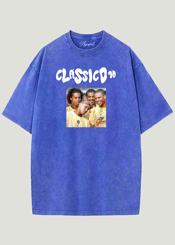Camiseta Oversized Clássico 90
