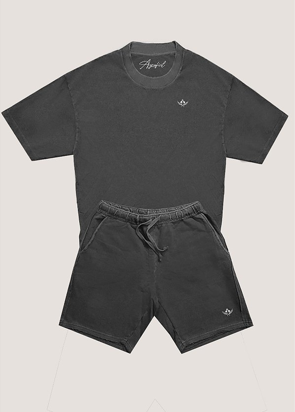 Conjunto Masculino Chumbo