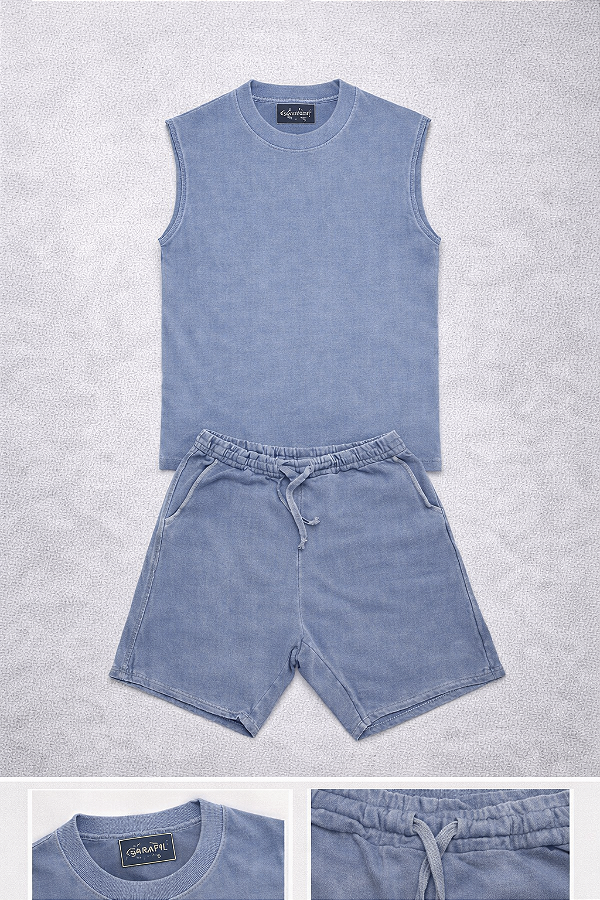 DUPLICADO - Conjunto Masculino Chumbo