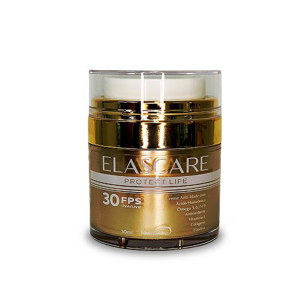 ElasCare Protect Life - com protetor solar 30FPS mais Ácido Hialurônico