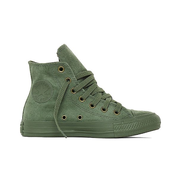 converse all star verde musgo