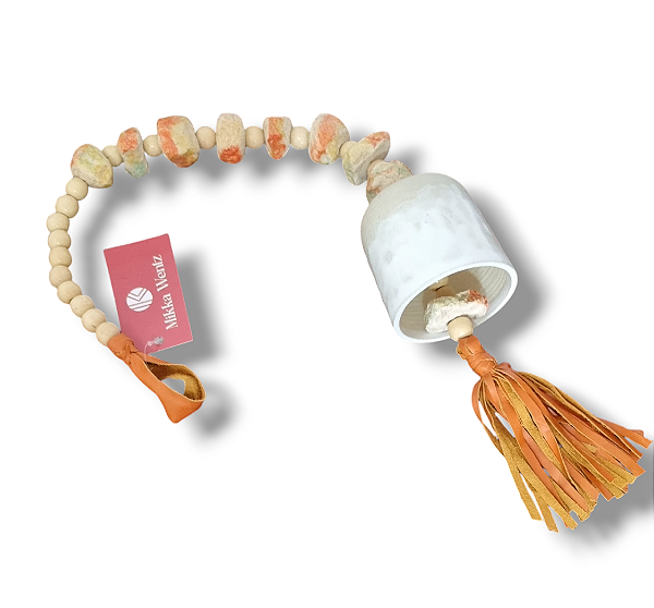 DECOR - SINO DE CERÂMICA - Branco e Ocre