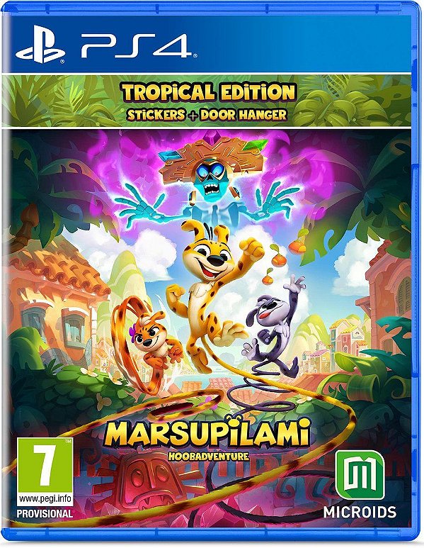 Marsupilami Hoobadventure Tropical Edition PS4 (EUR)