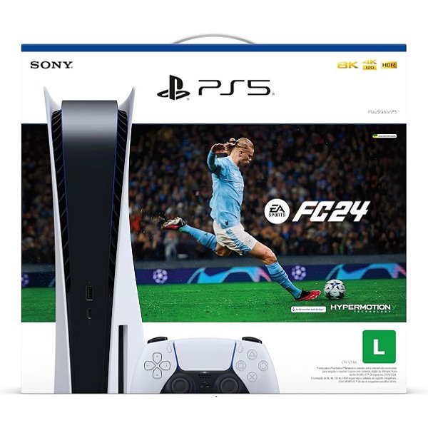 Console Playstation 5 Com Leitor EA Sports FC 24