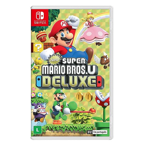 New Super Mario Bros U Deluxe Nintendo Switch (BR)