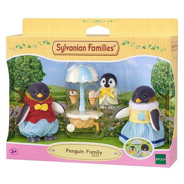 Família dos Pinguins Sylvanian Families