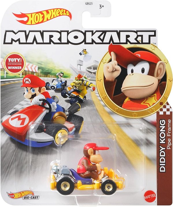 Carrinho Hot Wheels Mario Kart - Piper Frame