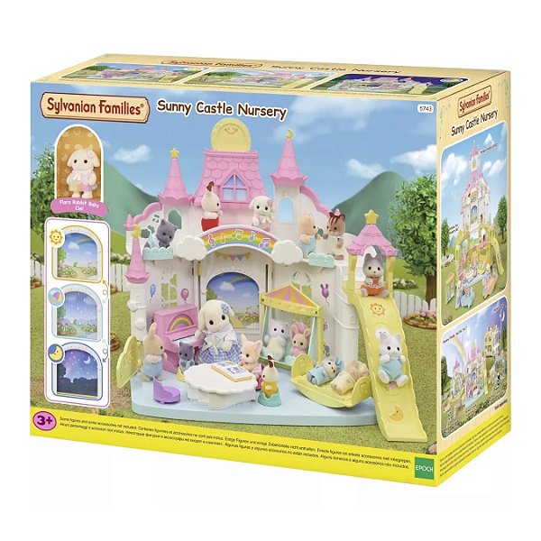 Castelo Ensolarado Jardim da Infância Sylvanian Families