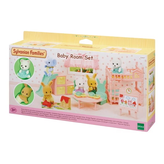 Conjunto Quarto de Bebê Clássico Sylvanian Families