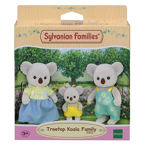 Família dos Coalas Copa de Árvore Sylvanian Families