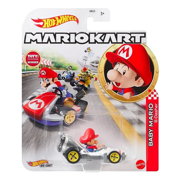 Carrinho Hot Wheels Mario Kart - B-Dasher