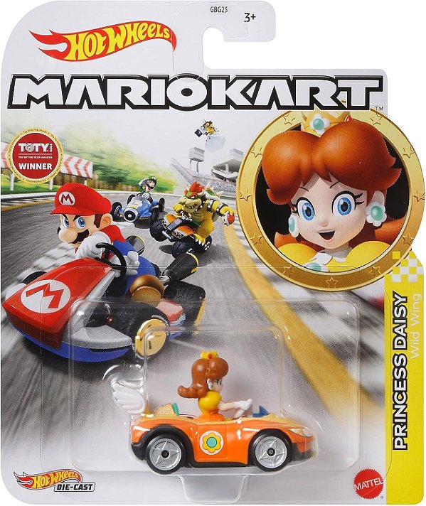 Carrinho Hot Wheels Mario Kart - Wild Wing