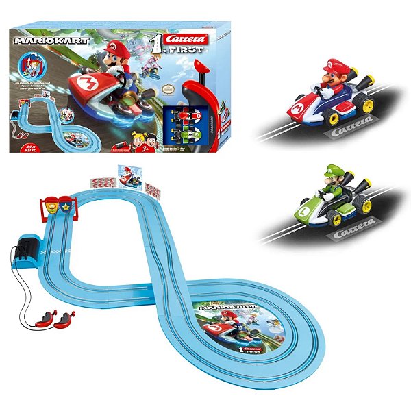 Pista Elétrica Carrera First Mario Kart First 2,9 Metros 1/50