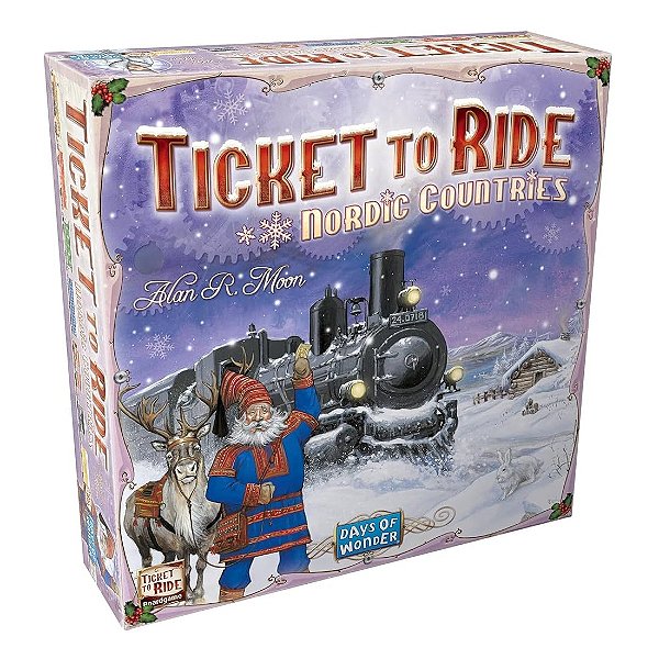 Jogo de Tabuleiro Ticket To Ride Nordic Countries