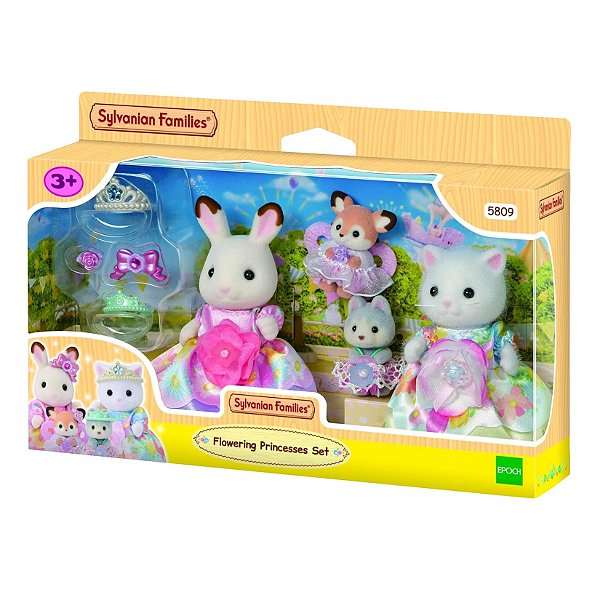 Conjunto das Princesas Floridas Sylvanian Families