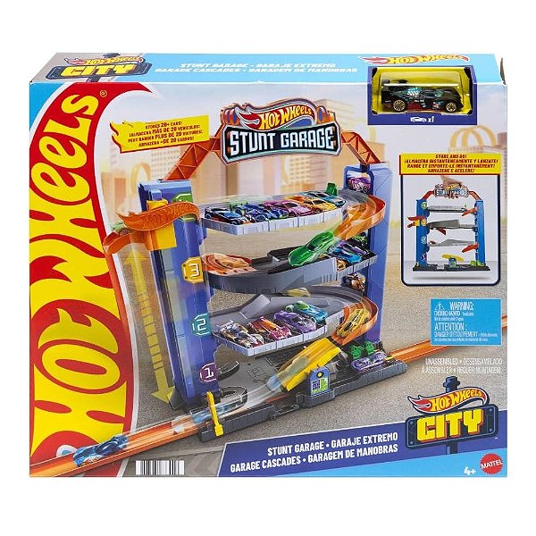 Pista Hot Wheels City Garage de Manobras Mattel