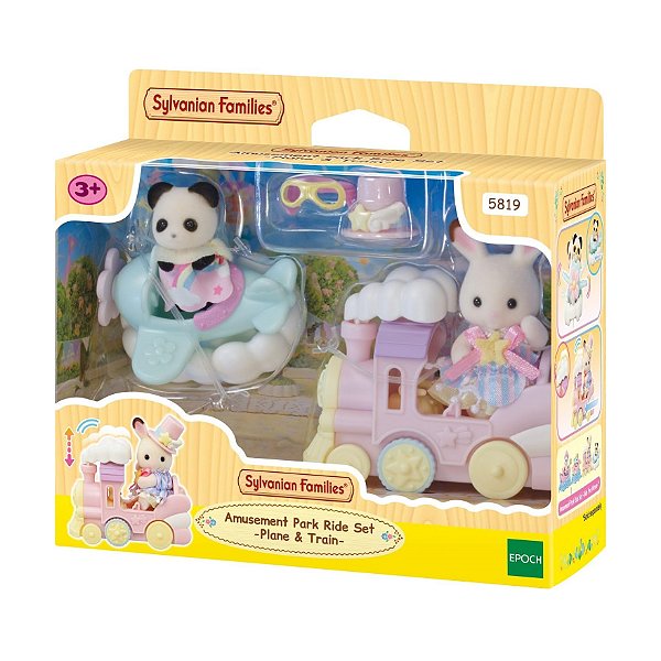 Conjunto de Atrações - Avião & Trem - Sylvanian Families