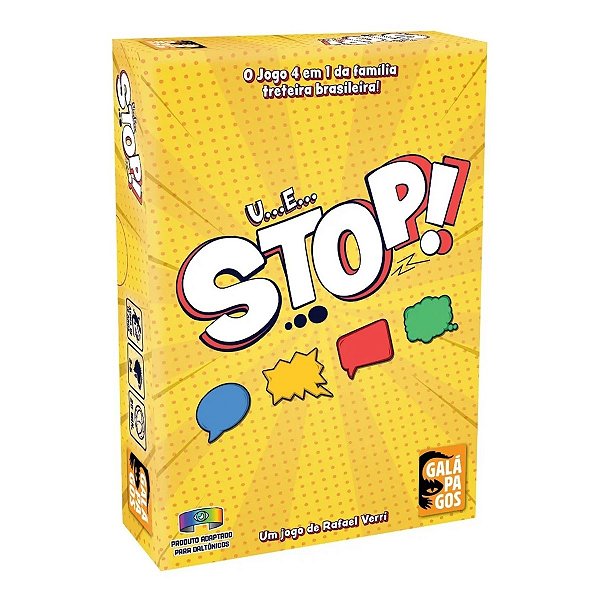 Jogo de Cartas UeStop! Galápagos