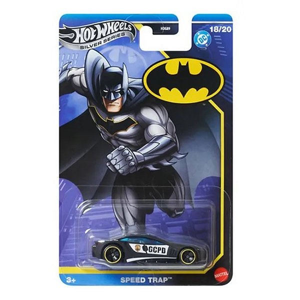 Carrinho Hot Wheels Silver Series DC Speed Trap Batman