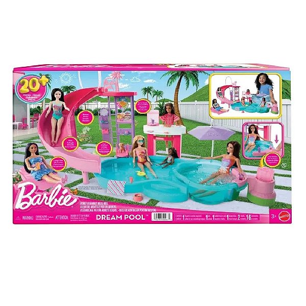 Piscina dos Sonhos da Barbie Mattel