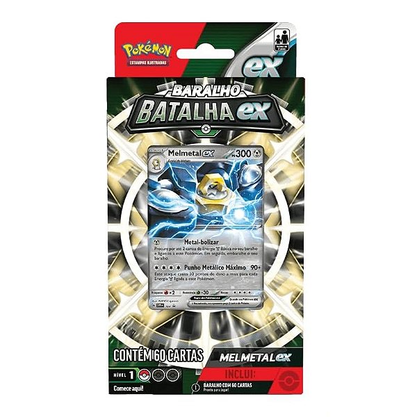 Baralho Pokémon Batalha Melmetal Ex Copag
