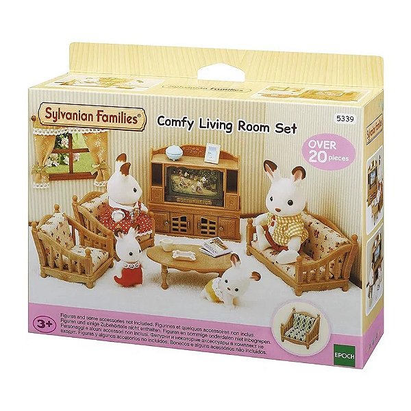 Conjunto Sala de Estar Confortável Sylvanian Families