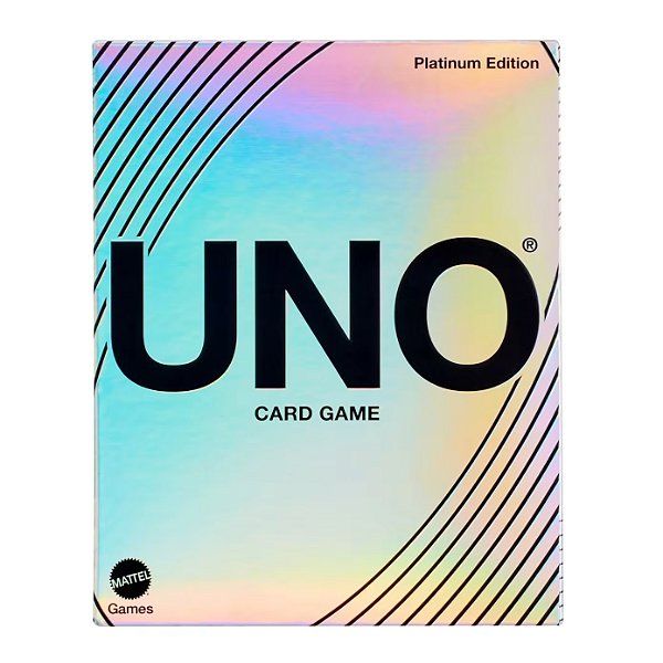 Jogo de Cartas Uno Platinum Edition